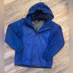 The North Face Blue Rain Jacket Windbreaker Size Small 7/8 Dryvent